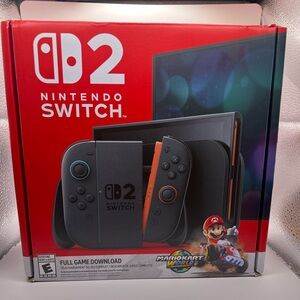 Like New Empty Nintendo Switch 2 Box Prank Gift